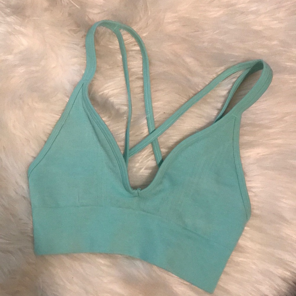 lululemon mint sports bra